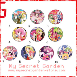 Tokyo Mew Mew ( Mew Mew Power ) 東京ミュウミュウ Anime Pinback Button Badge Set 3a or 3b ( or Hair Ties / 4.4 cm Badge / Magnet / Keychain Set )